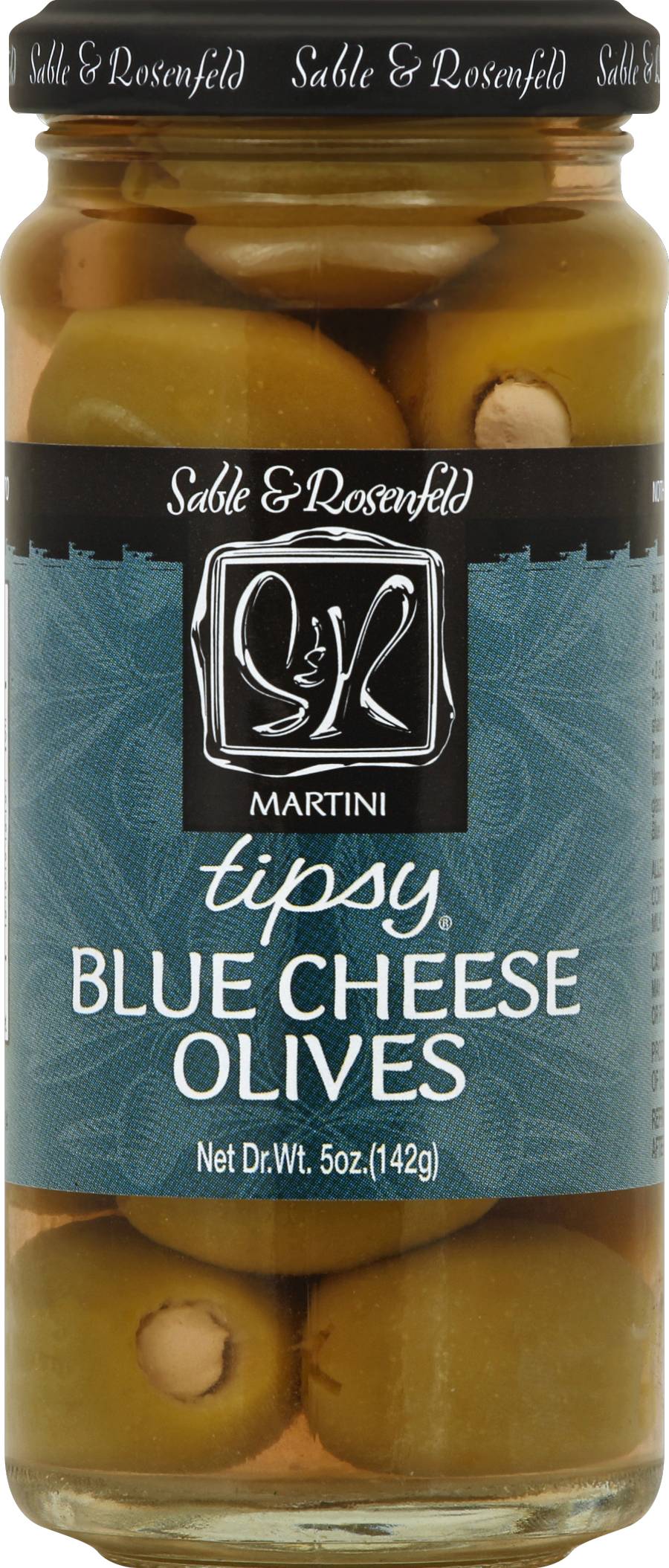 Sable & Rosenfeld Tipsy Blue Cheese Olives (5 oz)