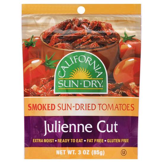 California Sun-Dry Smoked Julienne Cut Sun Dried Tomatoes