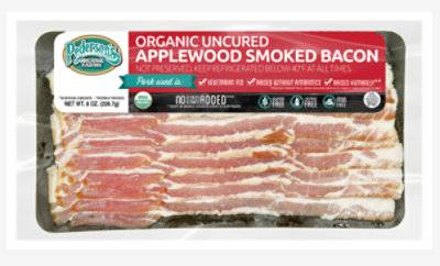 Pederson's Natural Farms Organic Uncured Applewood Smoked Bacon