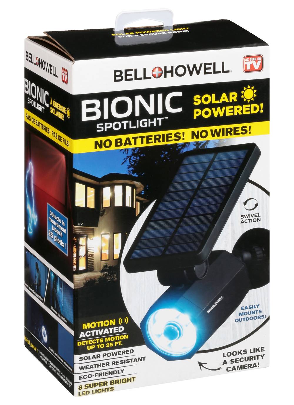 Bell and Howell Bionic Spotlight Solar Powered Led Light