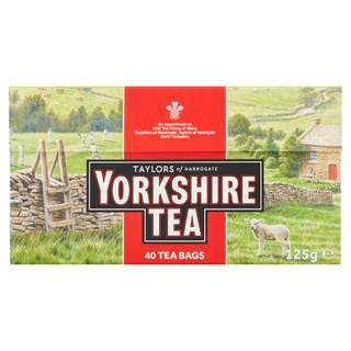 Taylors of Harrogate Yorkshire Tea 40 Tea Bags 125g