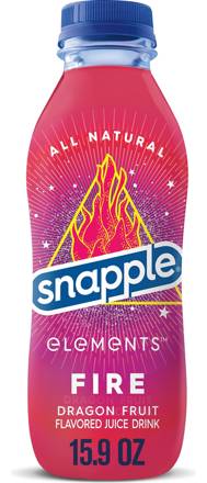Snapple Elements Fire Dragon Fruit Tea 15.9oz Bottle