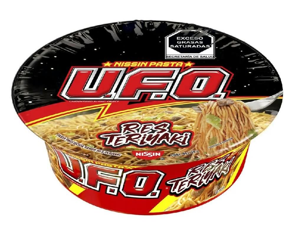 Nissin · U.f.o. pasta precocida, res teriyaki (99 g)