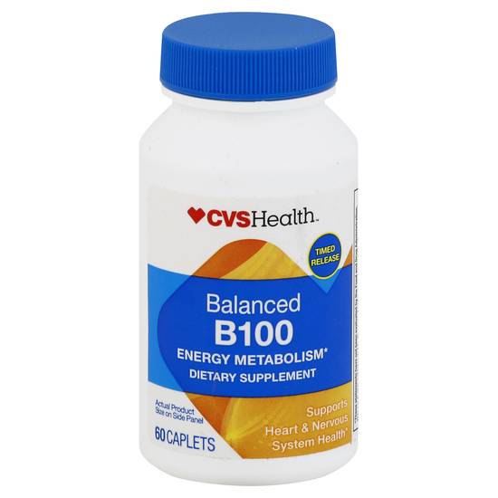 Cvs Health Balanced B100 Energy Metabolism