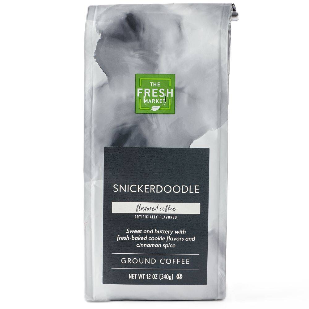 The Fresh Market Snickerdoodle Ground Coffee Bag