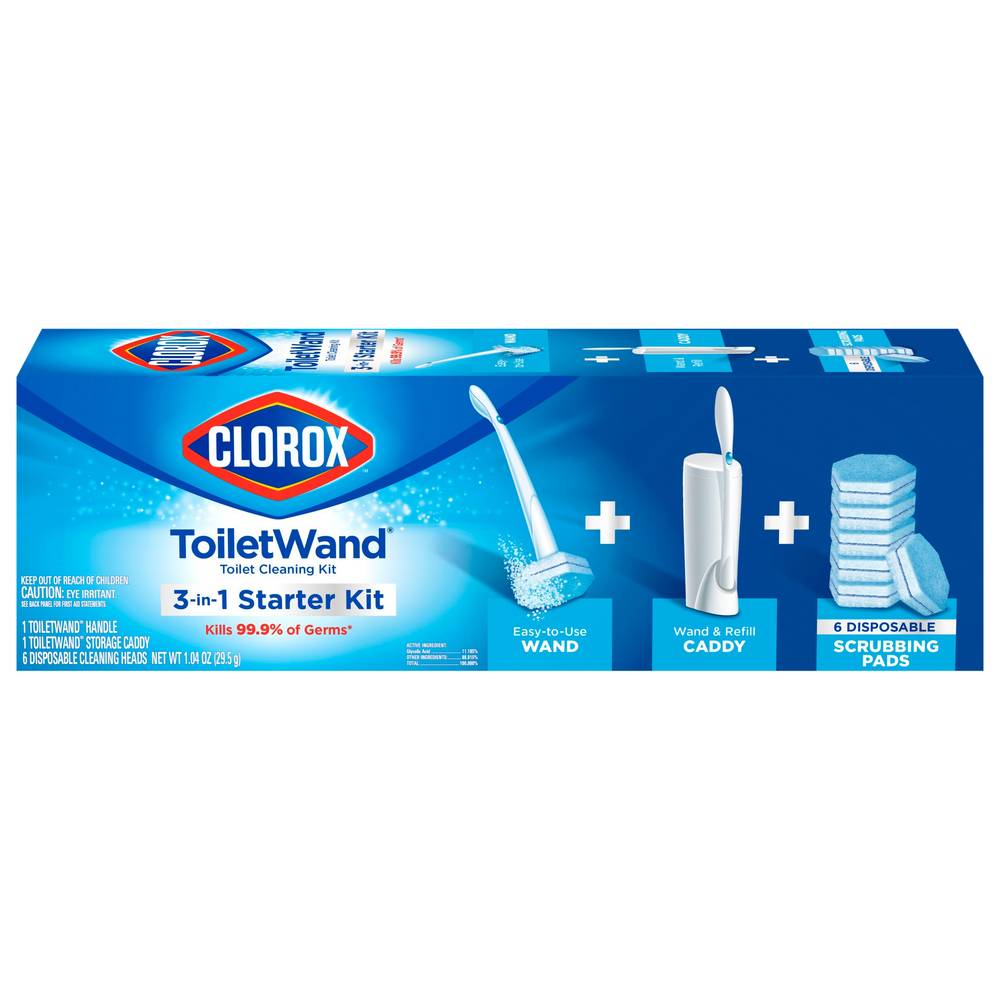 Clorox Toiletwand Toilet Cleaning Kit (1.04 oz)