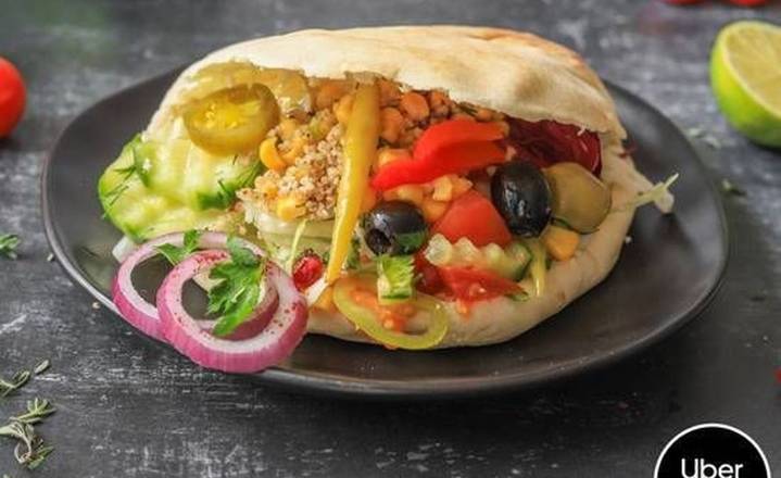 Homemade pita gezond