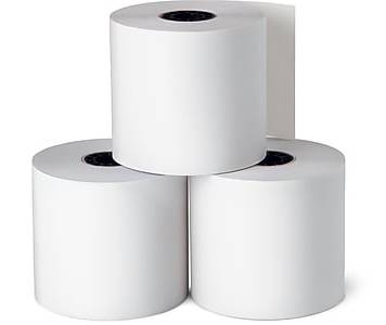 Staples Bond Paper Roll, 2 1/4 x 130', 3/Pack (28401/15155)