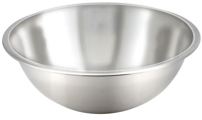 Winco Stainless Steel Economy Mixing Bowl 2 Qt