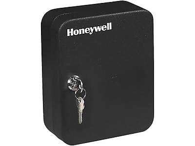 Honeywell 24 Key Cabinet with Key Lock, Black (61050)