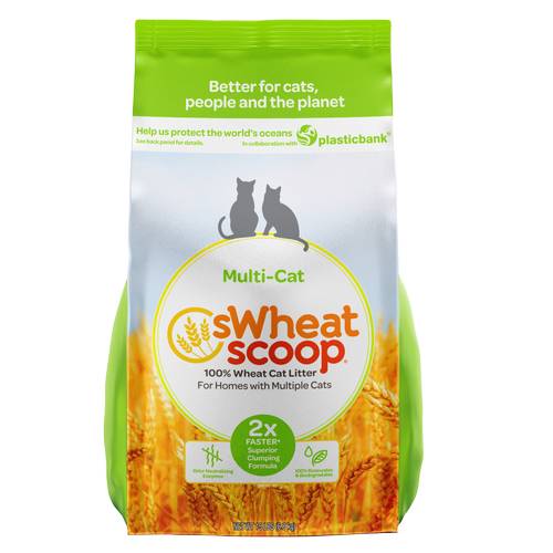 SwheatScoop Multi Cat Natural Cat Litter 15lb