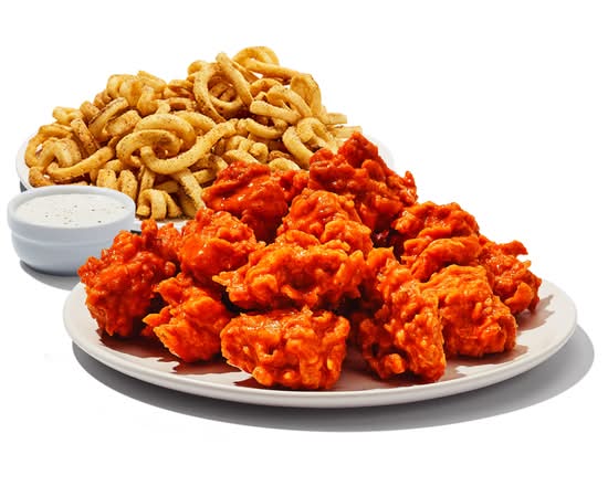 Boneless Wings & Fries Basket