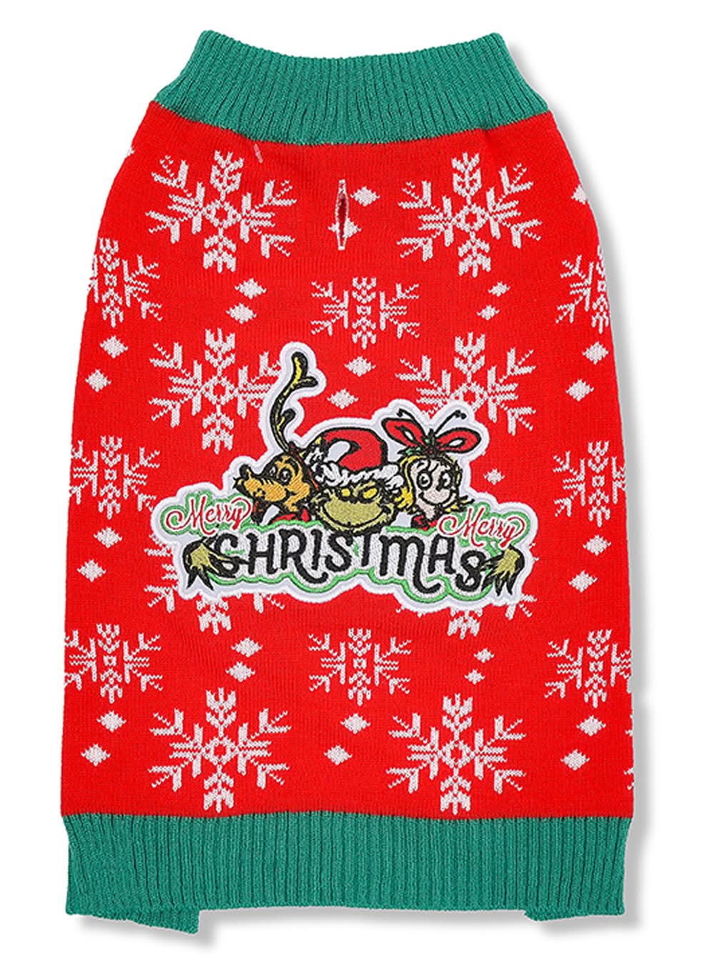 Dr. Seuss The Grinch Merry Christmas Dog Sweater Delivery Near Me | Order  Online | Uber Eats