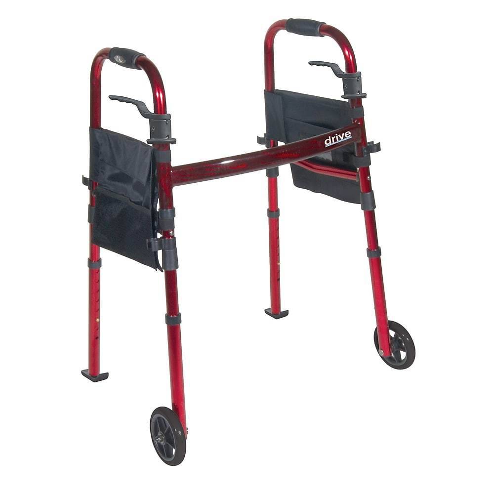 Drive Medical Portable Folding Travel Walker