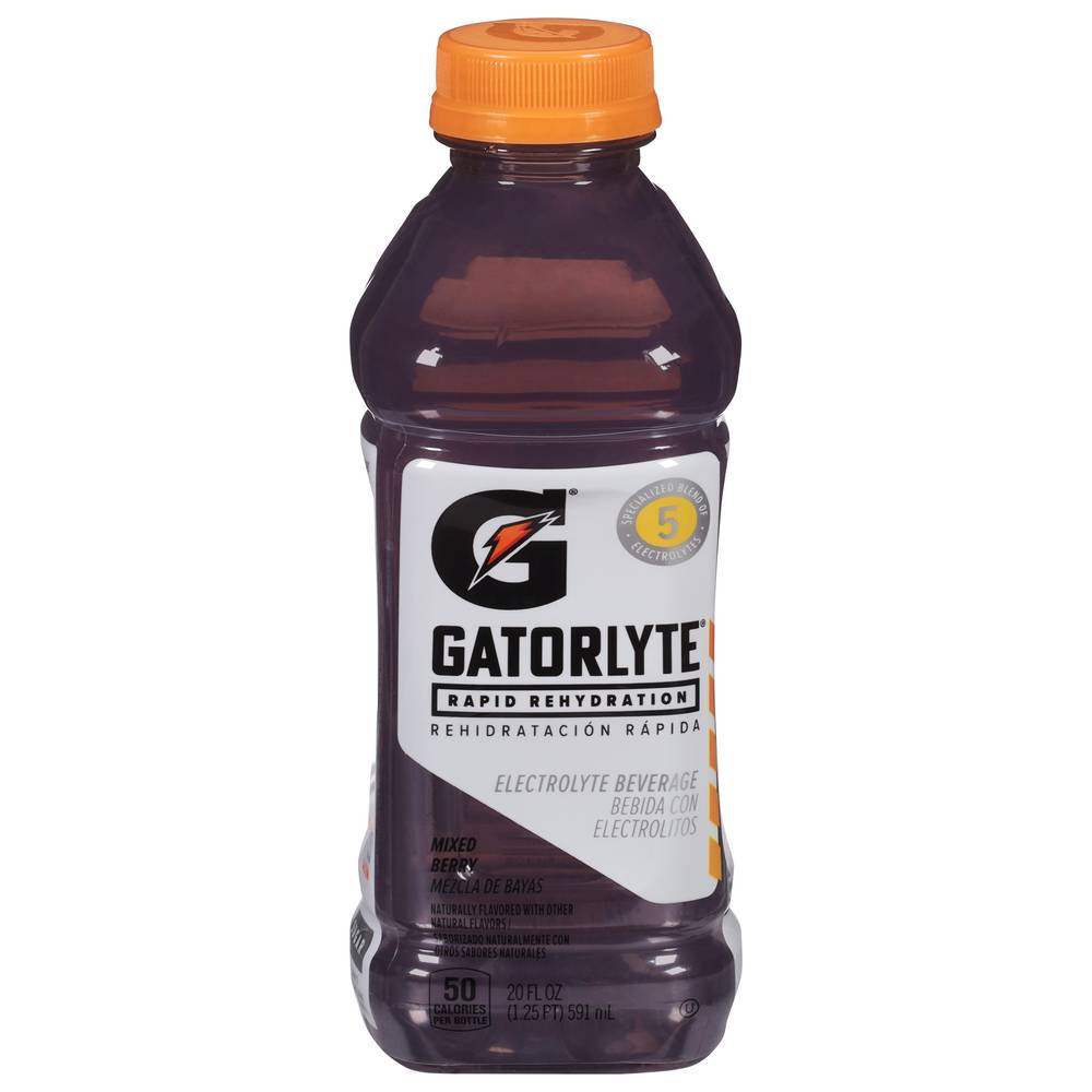 Gatorade Electrolyte Beverage, Mixed Berry (20 fl oz)