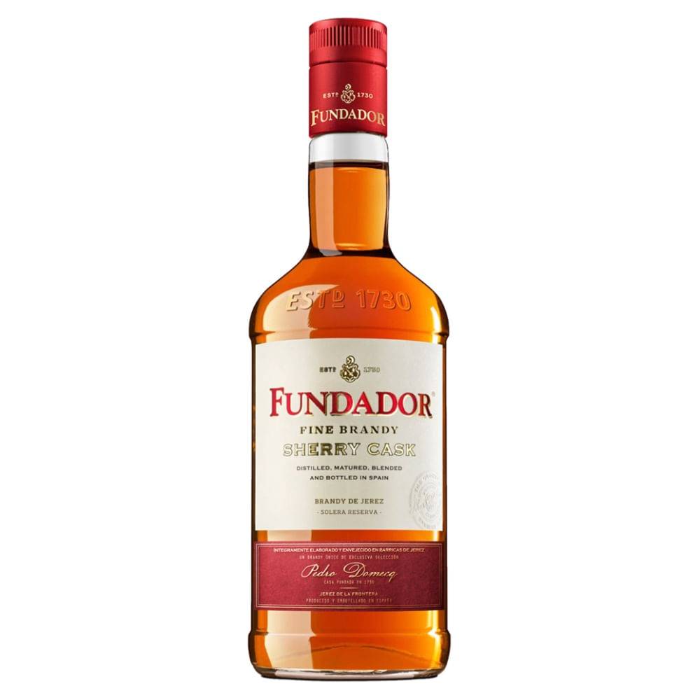 Pedro Domecq · Brandy de jerez fundador solera reserva (700 ml)