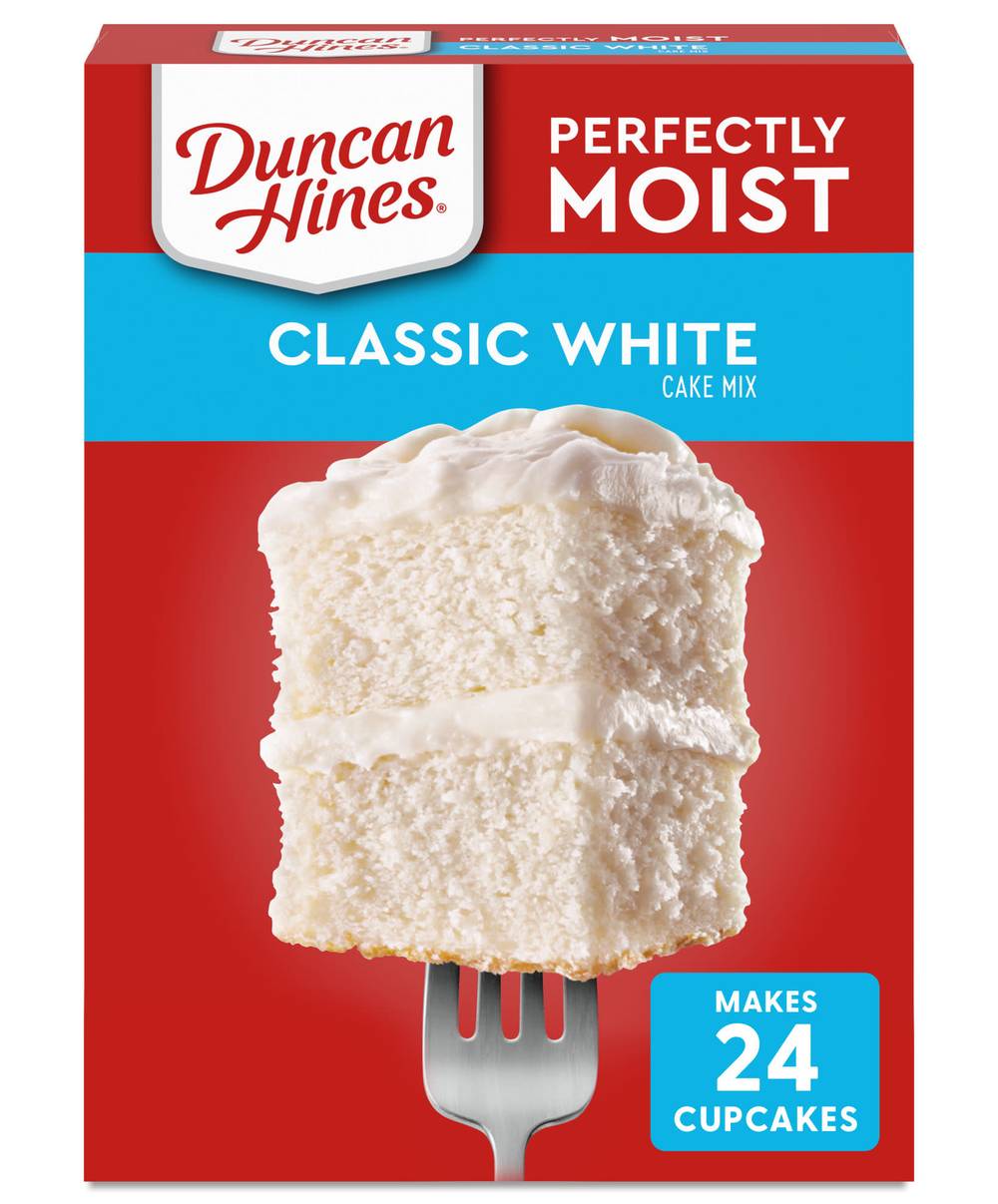 Duncan Hines Perfectly Moist Classic White Cake Mix (1.27 oz)