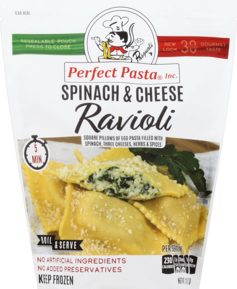 Perfect Pasta Spinach & Cheese Ravioli (12 oz)