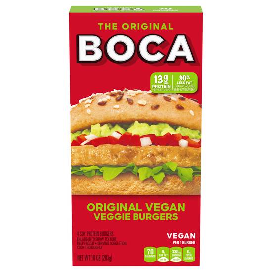 Boca the Original Turk'y Veggie Burgers (4 ct)