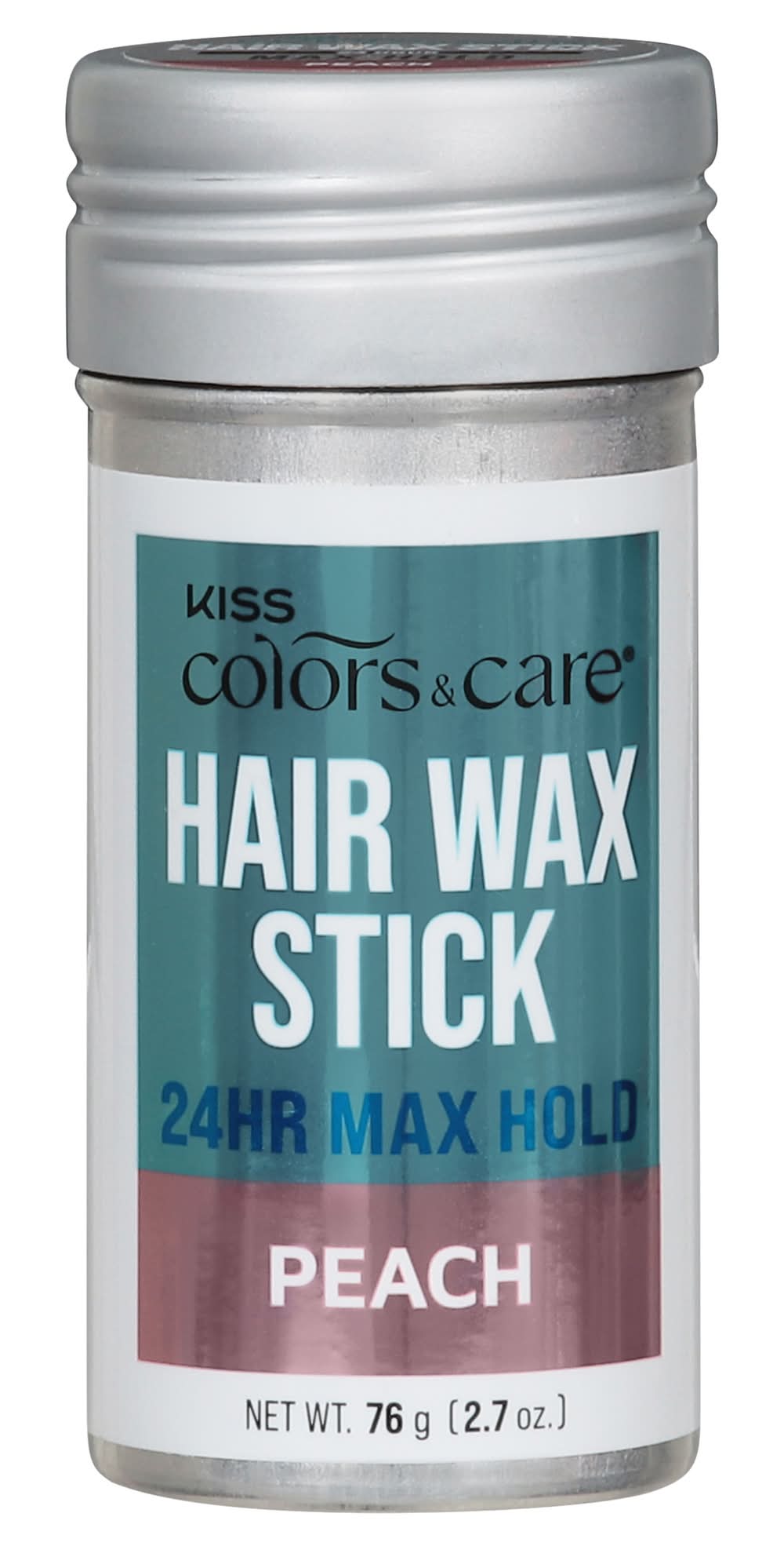 KISS Color Care Hair Wax Stick, Peach (2.7 oz)