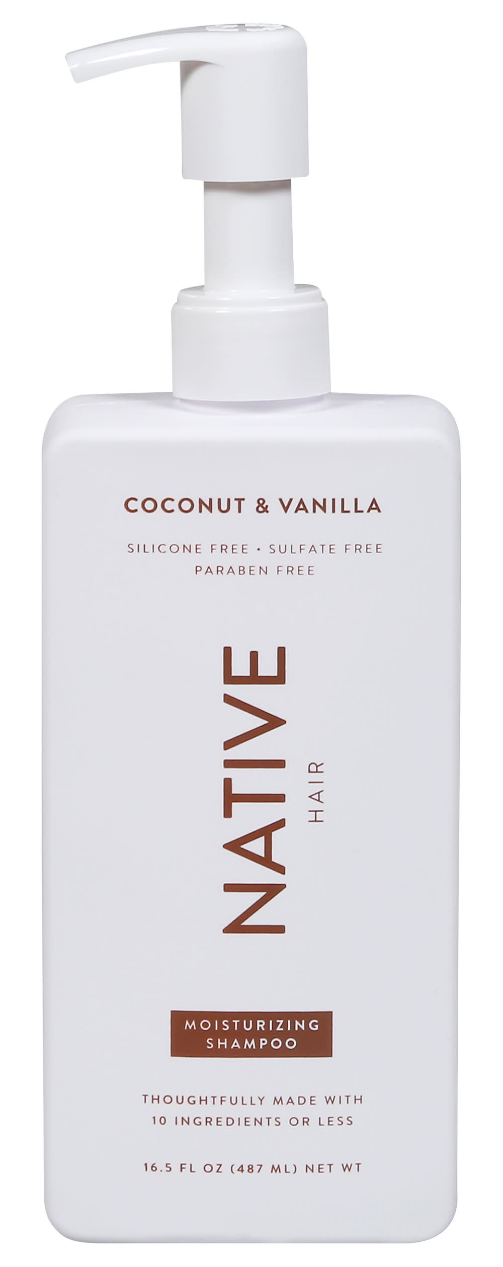 Native Hair Moisturizing Shampoo, Coconut-Vanilla (16.5 fl oz)