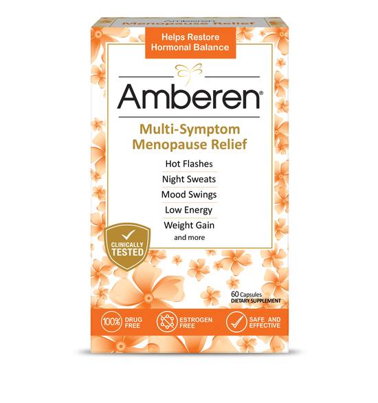Amberen Menopause Relief Capsules, 60CT