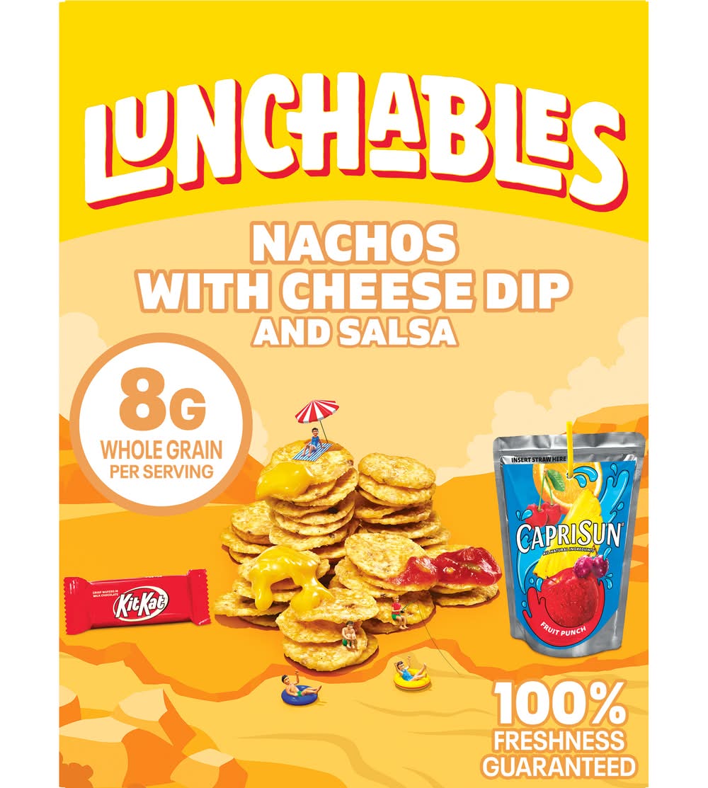 Lunchables Nachos With Cheese Dip & Salsa Meal Kit (10.7 oz)