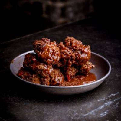 Caramel, Cocoa & Chilli Wings - Small