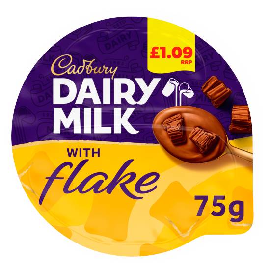 Cadbury Dairy Milk With Flake (75g)