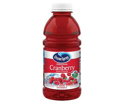 Ocean Spray Cranberry Juice Drink (25oz plastic bottle)
