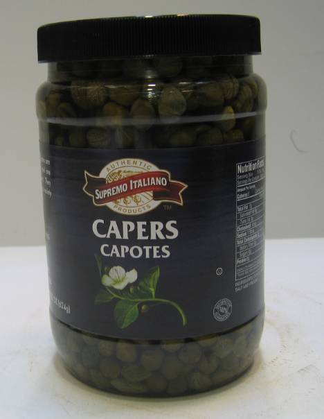 Supremo Italiano - Capote Capers - 32 oz Jar (Case of 6)