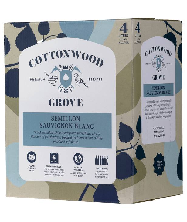 Cottonwood Grove Semillon Sauv Blanc 4L