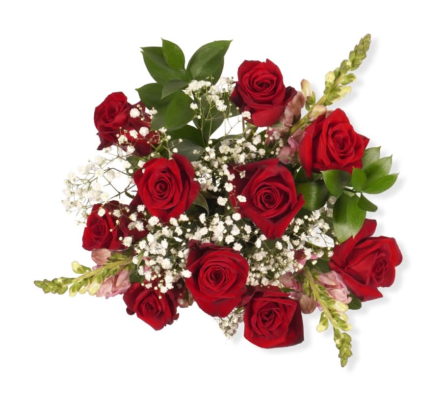 Bloom Haus Bouquet With Red Rose (15 ct)