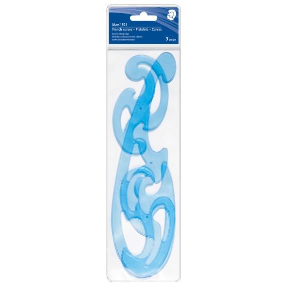 Staedtler French Curve Set Of (3 ct)