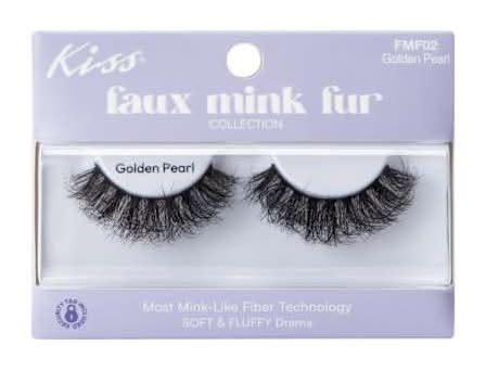 Kiss® Golden Pearl Faux Mink Fur Lashes