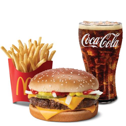 McCombo Mediano Quarter Pounder con Queso