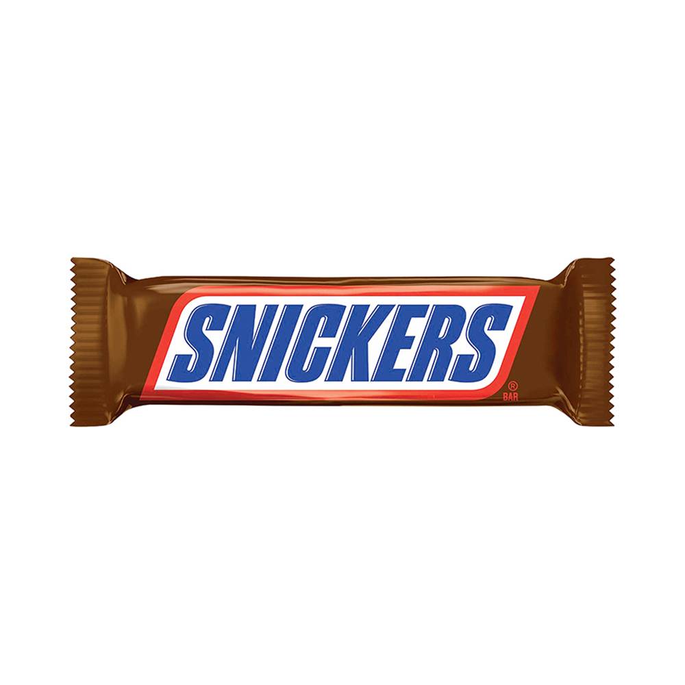 Snickers chocolate caramelo y cacahuate (barra 48 g)