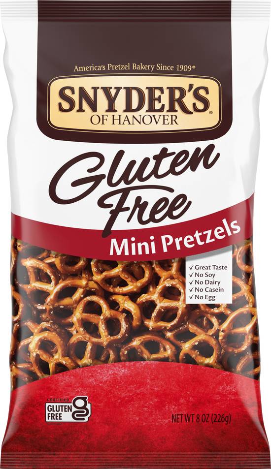 Snyder's Of Hanover Gluten Free Mini Pretzels