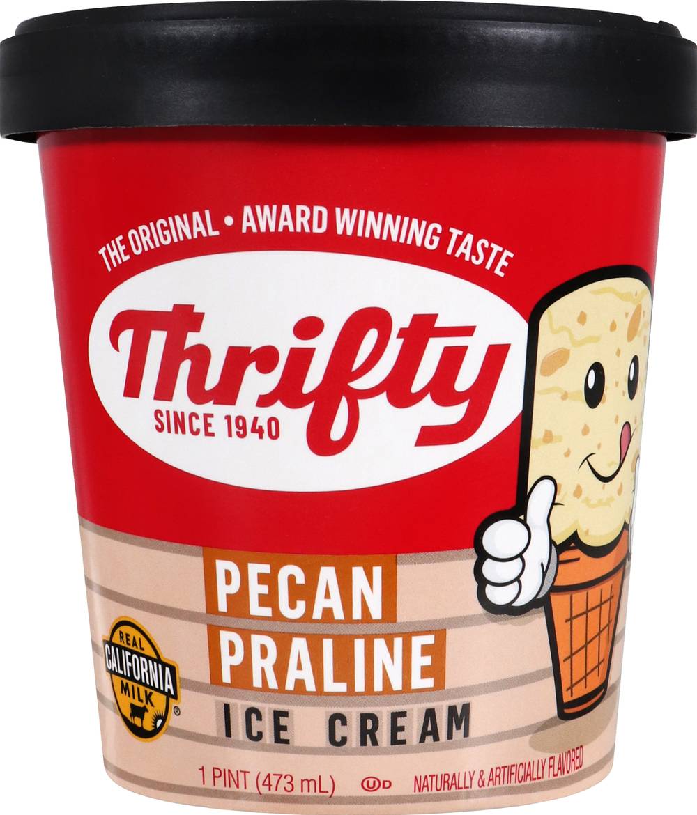 Thrifty Ice Creame (pecan praline)
