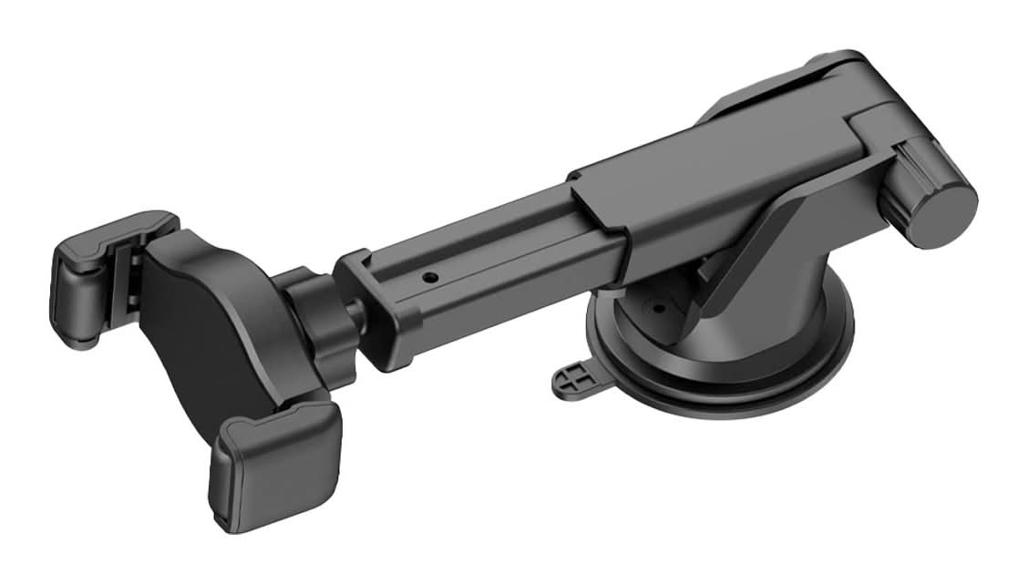 Gabba Goods Cellular Phone Mount Roller, Black