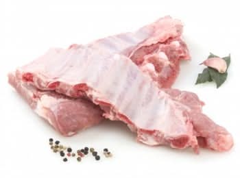 Costilla de cerdo semicarnuda Carrefour 700 g aprox