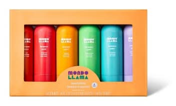 Mondo Llama Washable Tempera Paints, Assorted (6 x 4 fl oz)