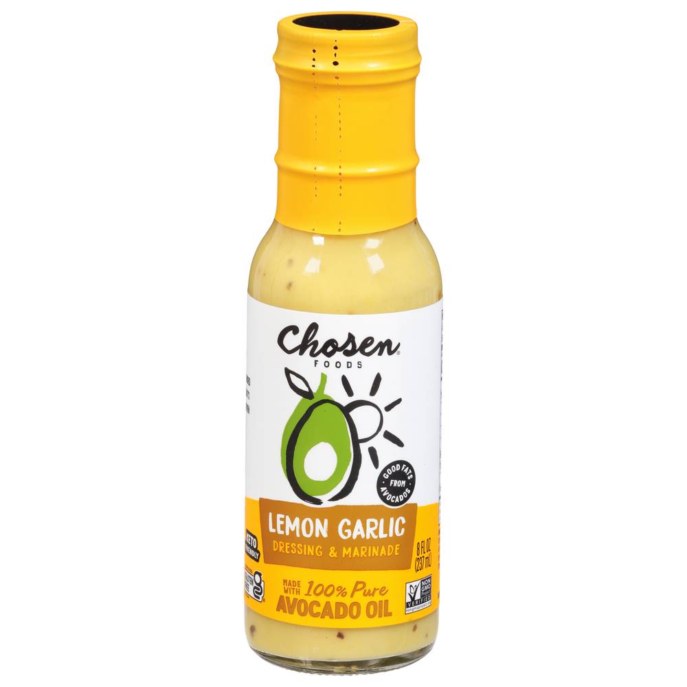 Chosen Foods Gluten Free Lemon Garlic Dressing & Marinade