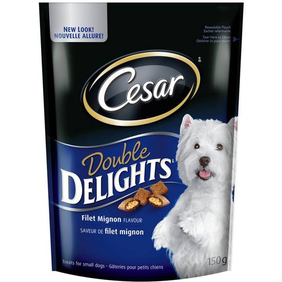 Cesar  gâteries pour chiens (150 g) - double delights treats - filet mignon flavour (150 g)