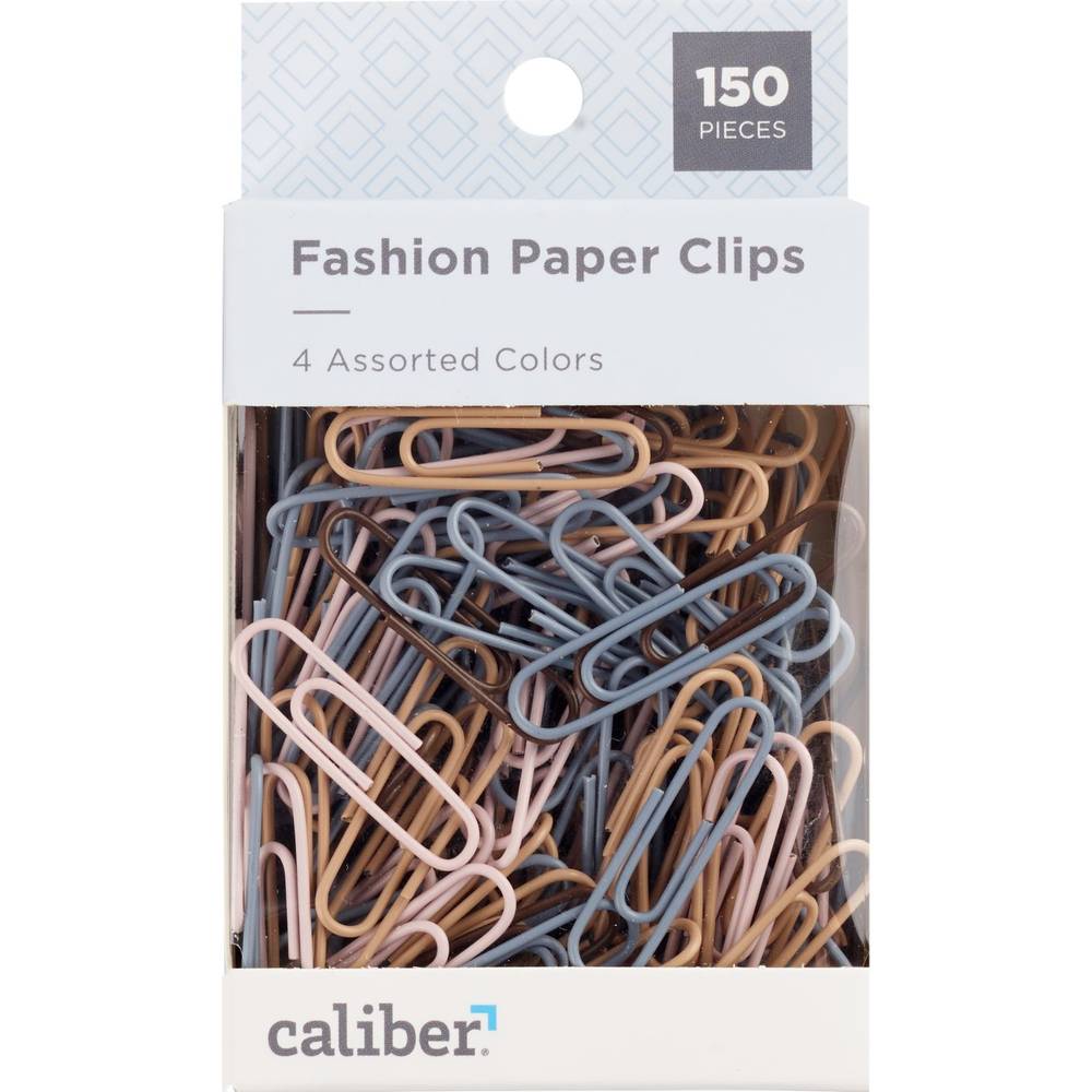 Caliber Medium Paper Clips, 150 Ct