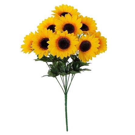 Girasol Fino x9 48cm - Amarillo