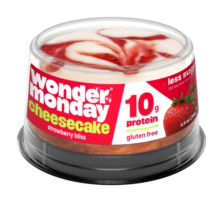 Wonder Monday High Protein Cheesecake, Strawberry Bliss (3.5 oz)
