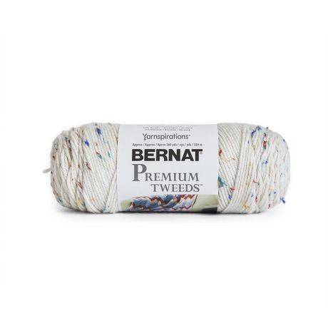 Bernat Premium Tweeds Yarn Blended Fiber #4 Medium (1 unit)