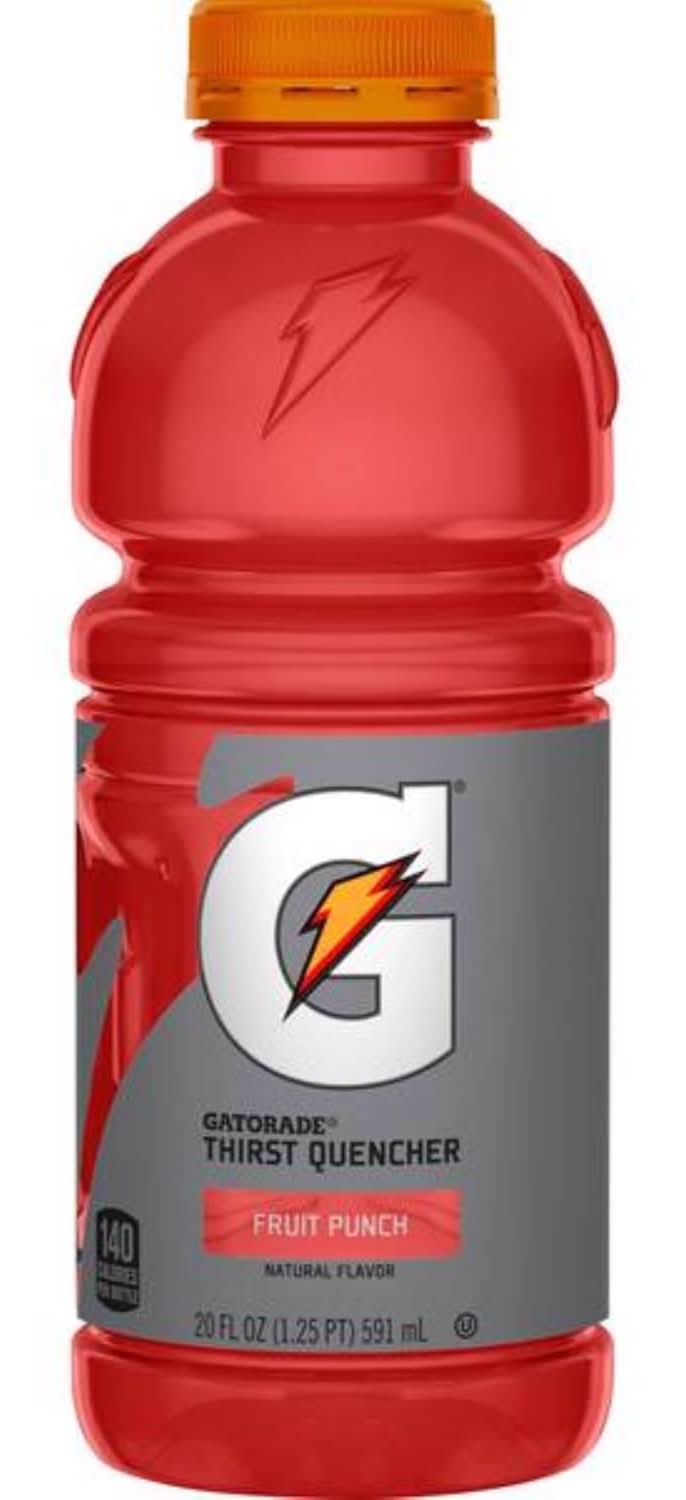 Gatorade Fruit Punch Beverage 20