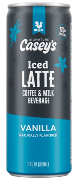Casey's Iced Vanilla Latte 11oz
